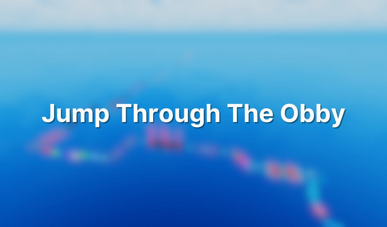 Jump Through The Obby — Game project preview